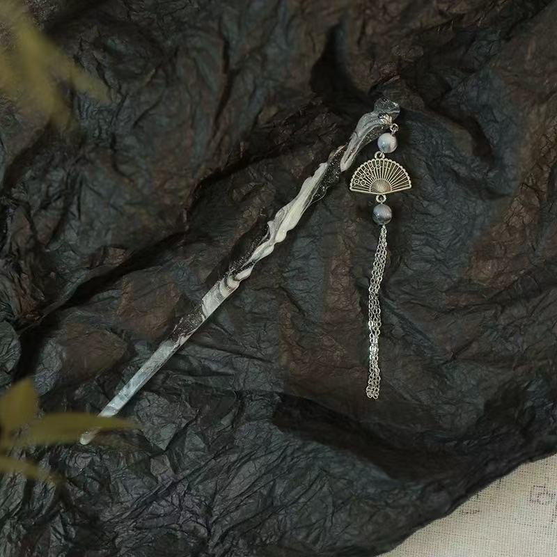 Magnolia pinzas de cabello para mujeres de alto nivel de movimiento de movimiento de estilo antiguo pinzas de cabello de estilo chino nuevo toque de cabello de estilo chino