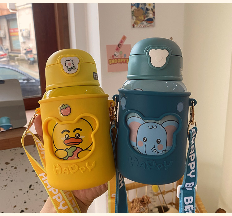 Wholesale Children's Animal Straw-type Thermos Cup Nihaojewelry display picture 2