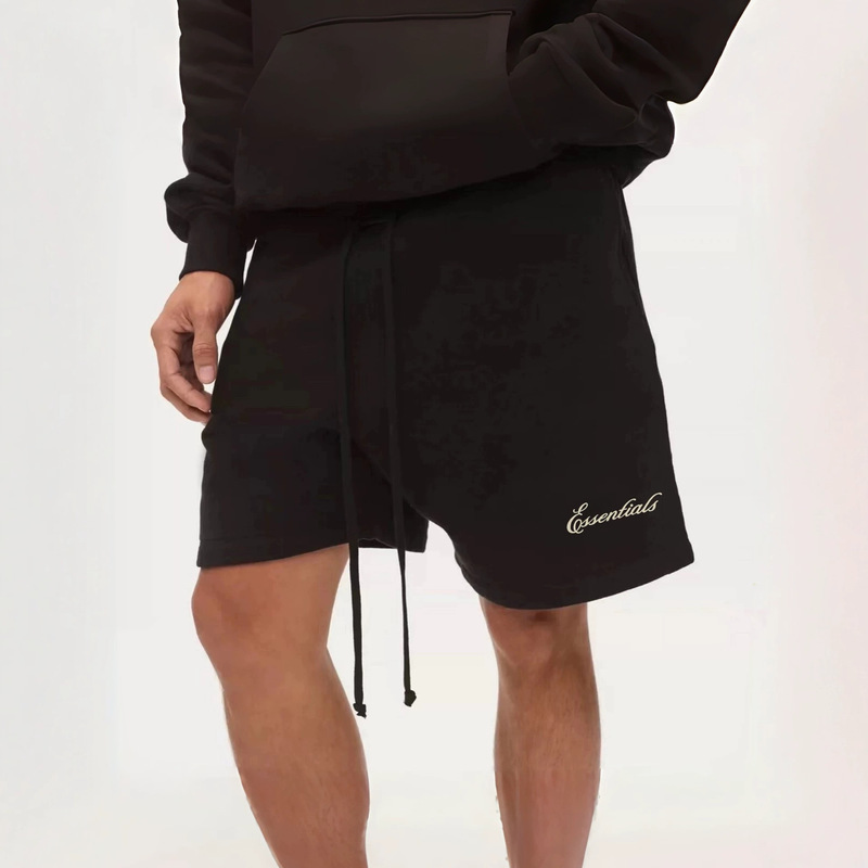 Essentials Hhh Summer American High Street Fashion Brand Loose-Fitting Couple Sports Shorts for Men and Women Trendy Summer Shorts