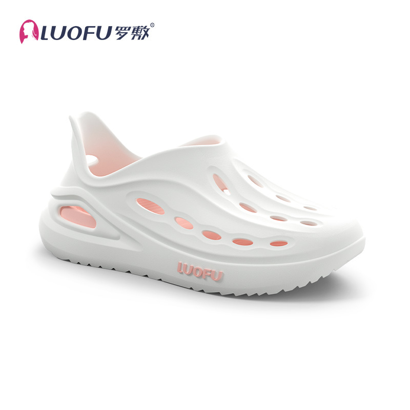 LUOFU LUOFU Whale Shark Cave Shoes Women's Sports Drag Outdoor Baotou Non-slip Thick Bottom Breathable Beach Drag-Men and Women