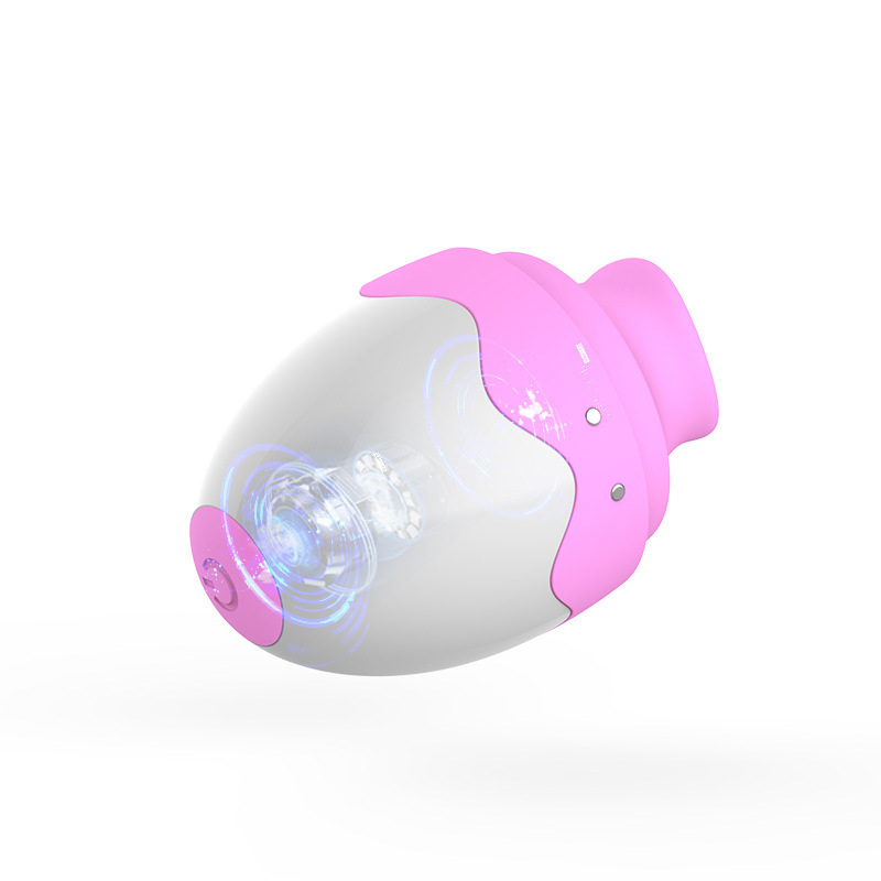 Tibei Hi-Egg Electric Tongue Vibrator, Silicone Wearable Egg with Flickering Tongue Stimulation, Purple — detail image 17