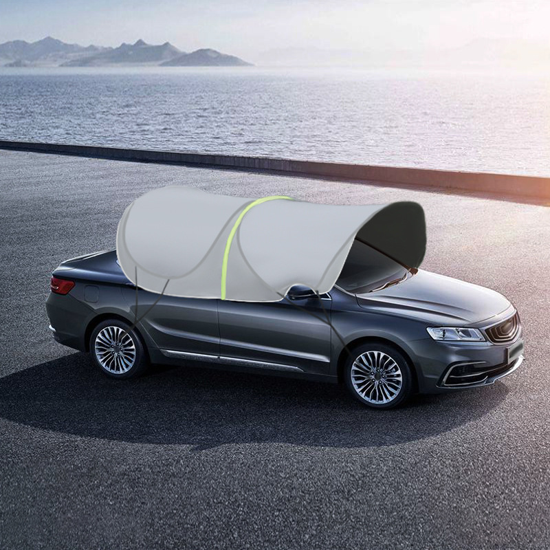 Sun protection and heat insulation car sunshade mobile folding sunshade car sunshade car car clothing car cover car umbrella