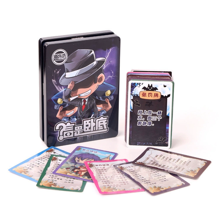 Genuine tin box, card, board game for leisure, 2023, official flagship store, wholesale