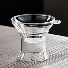 玻璃茶漏细纱网茶滤泡茶叶过滤器茶水分离器泡茶器过滤网茶具配件