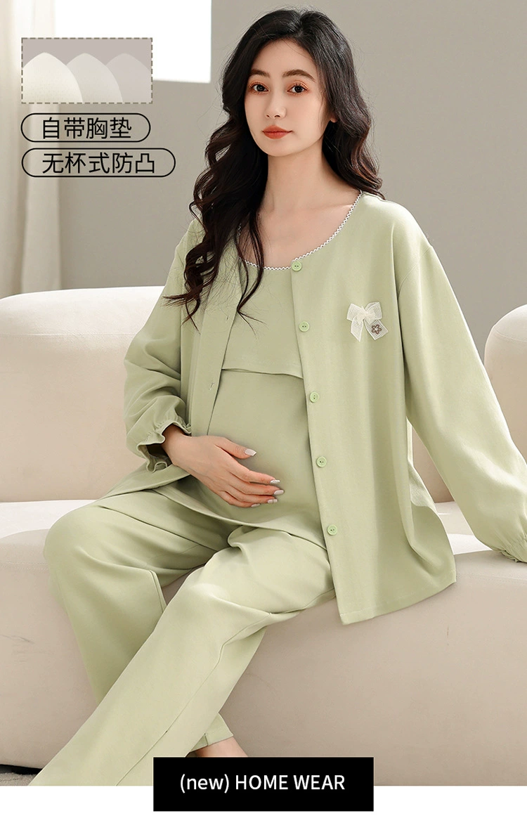 Conjunto de pijama acolchado para maternidad