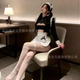 大码情趣内衣二次元女仆装cos可爱女佣连衣裙洛丽塔cosplay服装