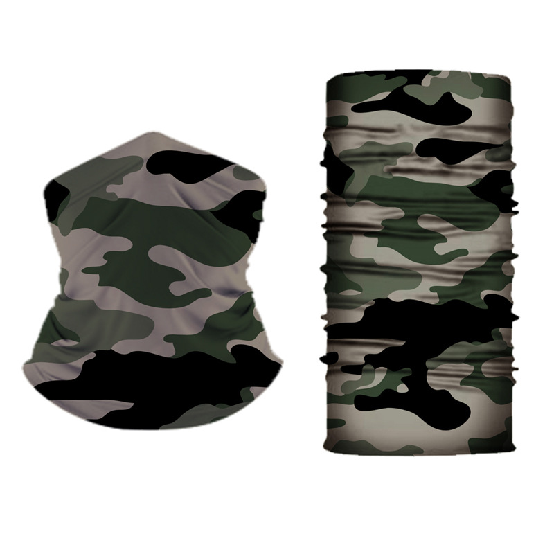 Xunhui sin costuras de alta elástico Lycra pañuelo transfronterizo Amazon montar protección solar Deportes al aire libre a prueba de viento mágico pañuelo en la cabeza