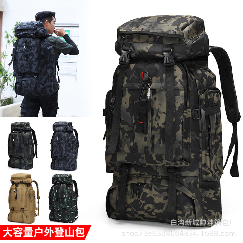 Transfronteriza de carga USB mochila impermeable al aire libre camuflaje ocio montañismo bolsa hombres camping bolsa de viaje
