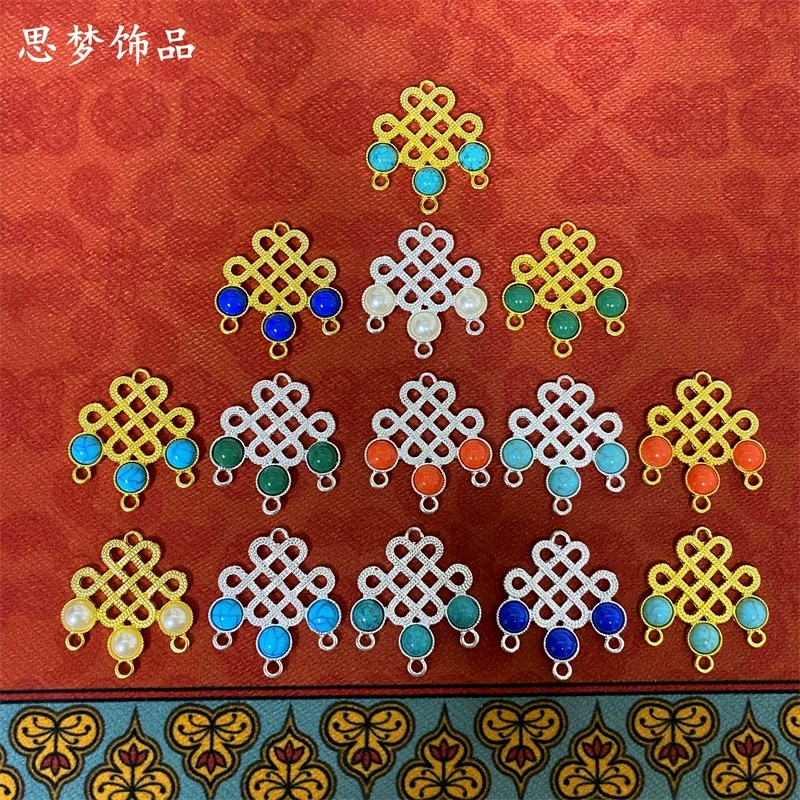 Монгольский этнический головной убор шляпа костюм Пояс аксессуары для волос Головные уборы ручной работы DIY материальные аксессуары SM7478