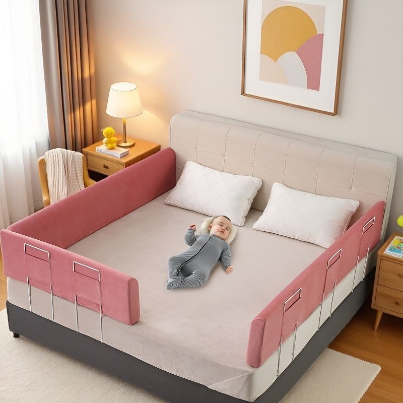 Anti-Falling Baby Soft Bag Universal Protective Fence Bed Fence One-Sided Children's Guardrail Anti-Falling Baby