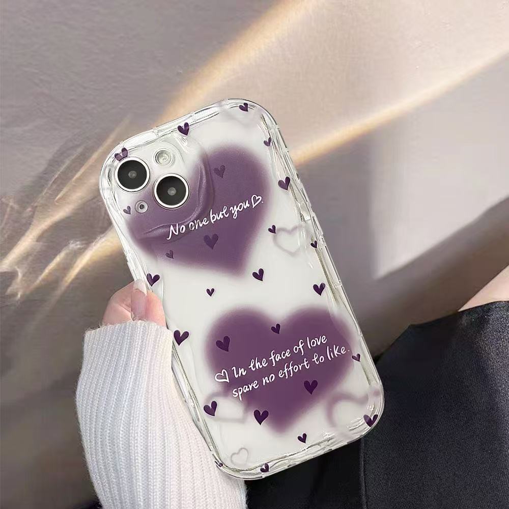 Nuevo amor para iphone16pro funda para teléfono móvil Apple 15 anti-caída 14 Japón y Corea del Sur 13promax nuevo 12x