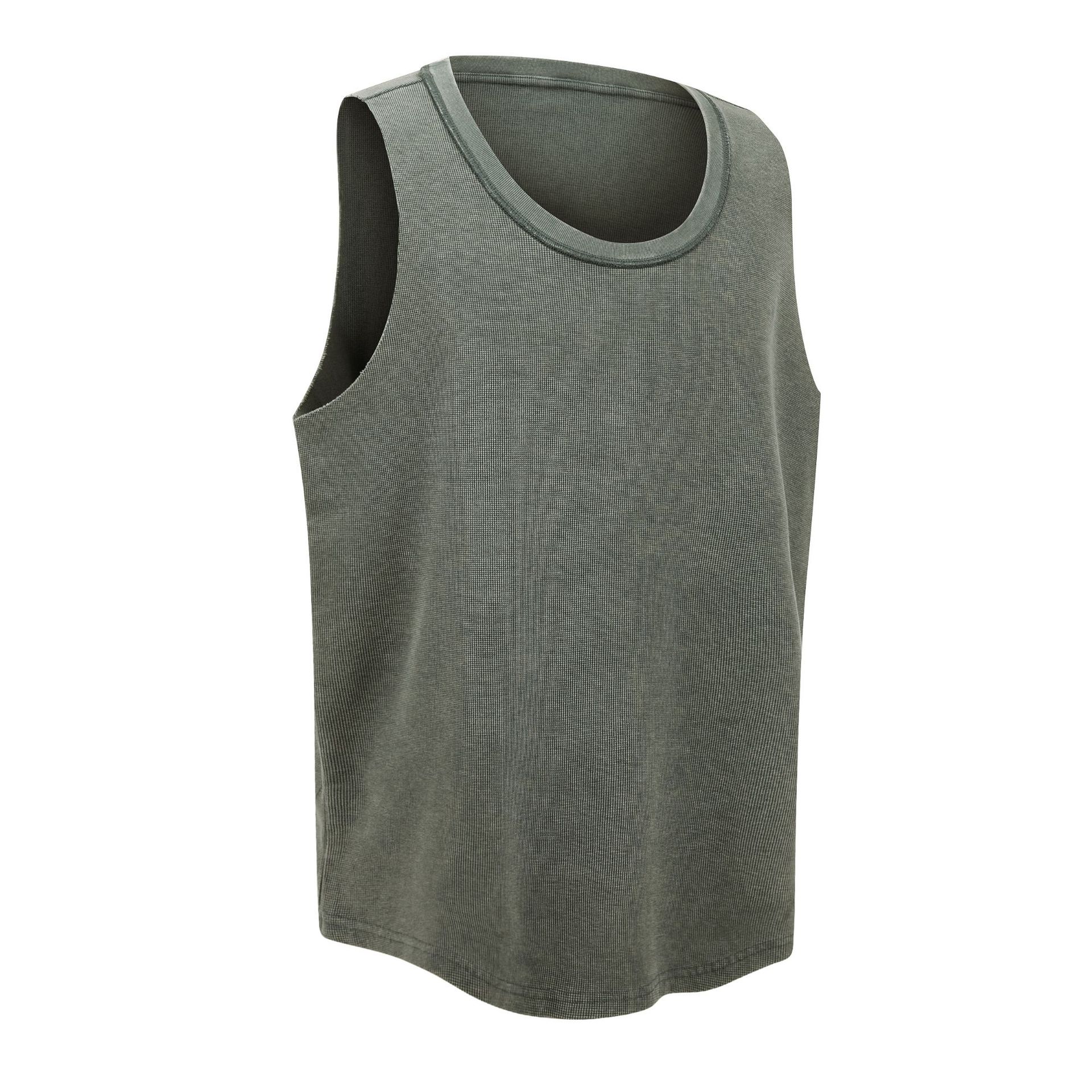 2026 Chain tide chaleco de verano chaleco de hombre chaleco de comercio exterior europeo y americano chaleco de hombre chaleco de deporte casual