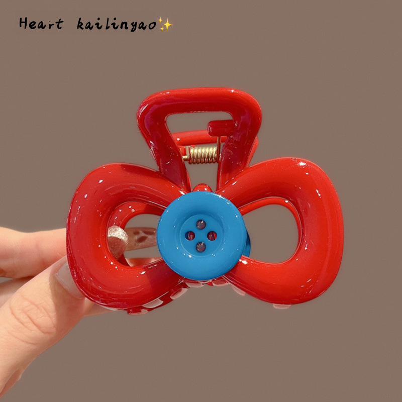 Pinzas para el cabello coreanas exquisitas y de alta gama para mujer, versátiles para peinados recogidos en la parte posterior de la cabeza, pinzas de tiburón, tamaño extragrande para cabello grueso, pinzas de garra, horquillas.