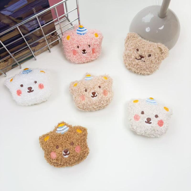 Cute Plush Bear Brooch Doll Toy Bag Decoration Keychain Pendant Hair Accessory Accessories Wholesale Cute Plush Bear Brooch Doll Toy Bag Decoration Keychain Pendant Hair Accessory Accessories Wholesale