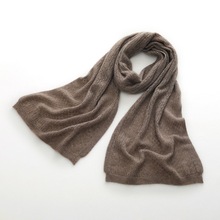 baby小山羊绒围巾女纯山羊绒秋冬新款镂空时尚百搭针织保暖围巾