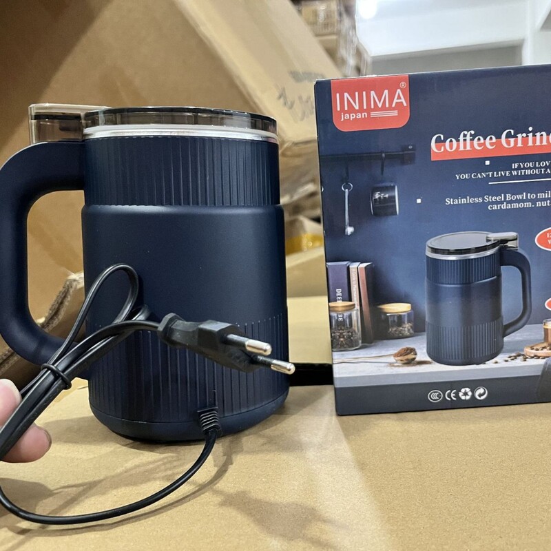 Grinder with European Standard European Household Grinding Machine Coffee Manufacturer In-Stock Cross-Border