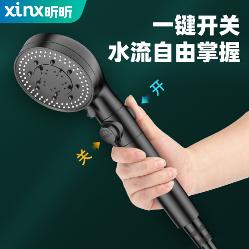 Pressurized shower head handheld shower set shower bath heater pressurized shower head shower water heater