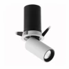 White shell 9W opening 50mm 360 degree adjustable angle