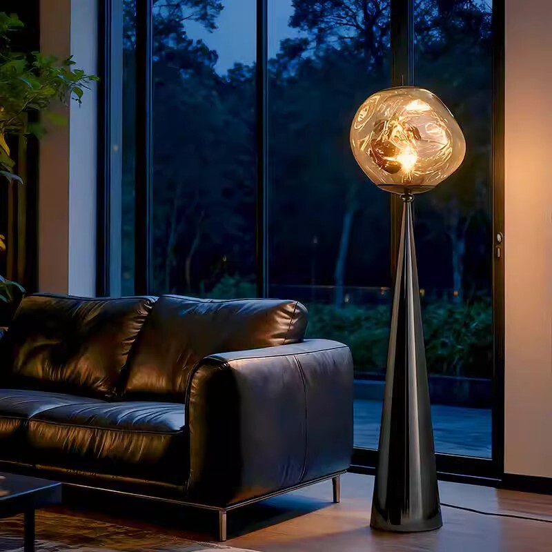 Italian Minimalist Lava Floor Lamp Living Room Sofa Corner High-End Light Luxury Art Ornaments Bedroom Atmosphere Table Lamp