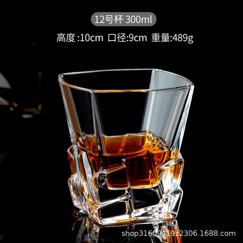 ヨーロッパ式水晶ガラスカップ家庭用洋杯ウイスキーカップセット創意大ビールカップ焼酎|undefined
