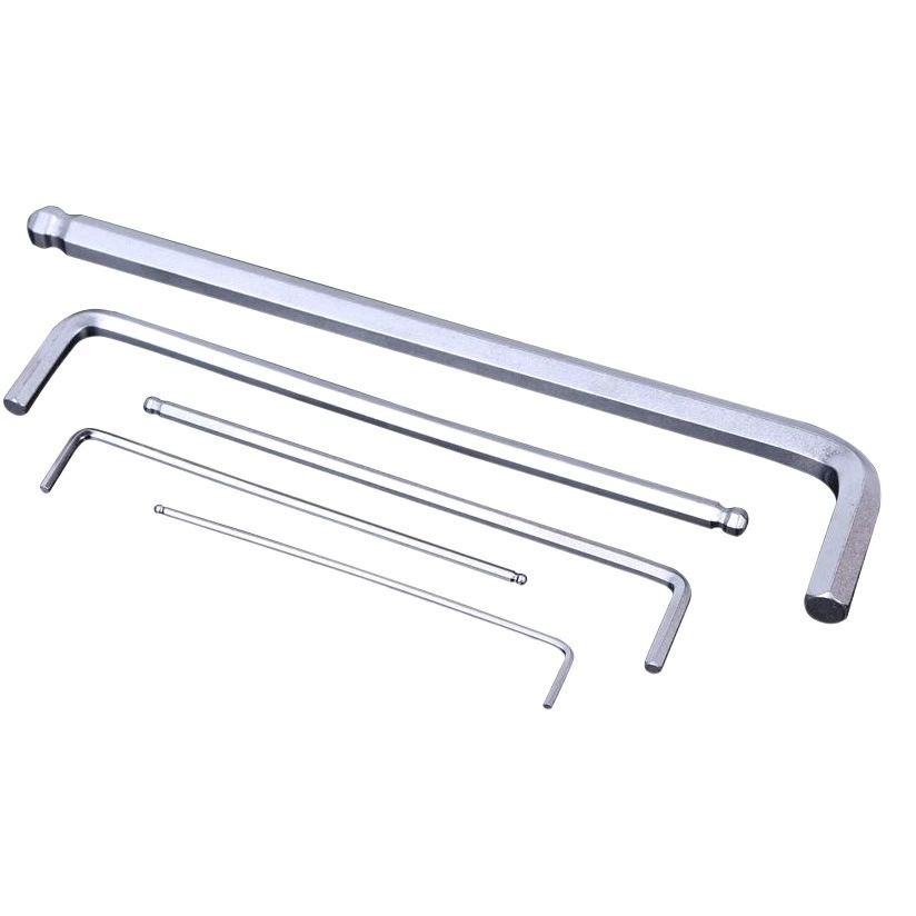 Бренд Qinggong, матовый шестигранный ключ, набор с удлиненной шаровой головкой, шестиугольное метрическое механическое оборудование, подходящее оборудование