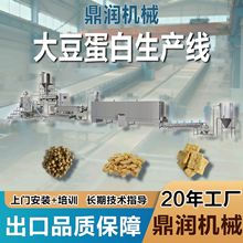 定制大豆组织蛋白生产线 植物拉丝蛋白加工机器 手撕素肉设备