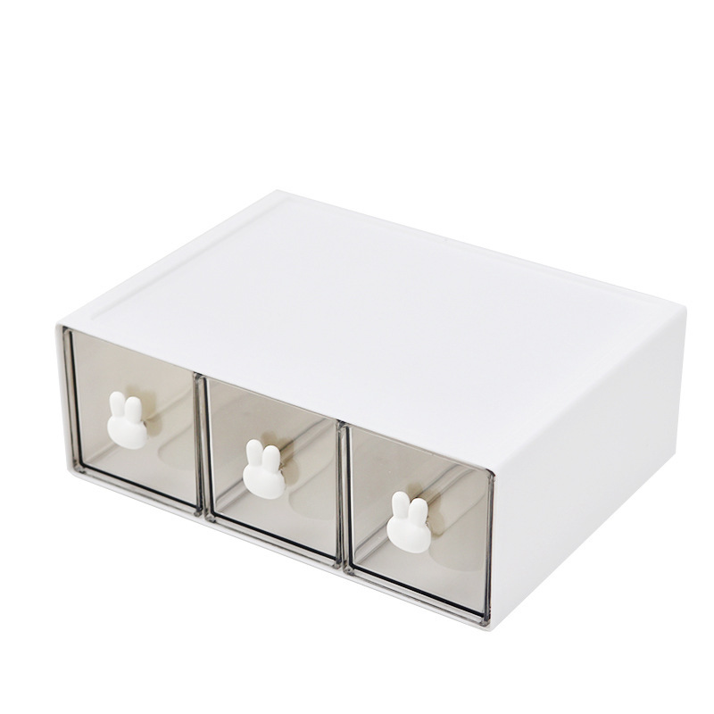 Caja de almacenamiento de papelería escritorio estudiantes de escritorio insdog Gabinete de bolígrafo tipo cajón de oficina cinta adhesiva para el cabello almacenamiento de escombros