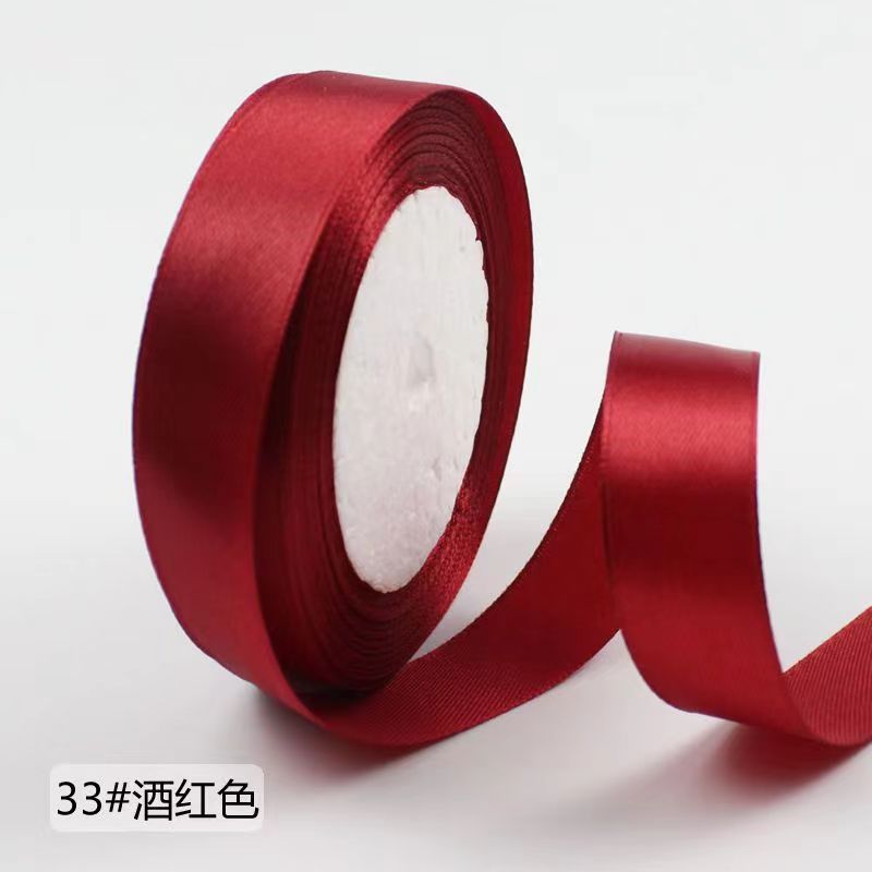 2cm cinta regalo embalaje cinta de poliéster pastel de boda decoración vendaje accesorios para el cabello banda para el cabello