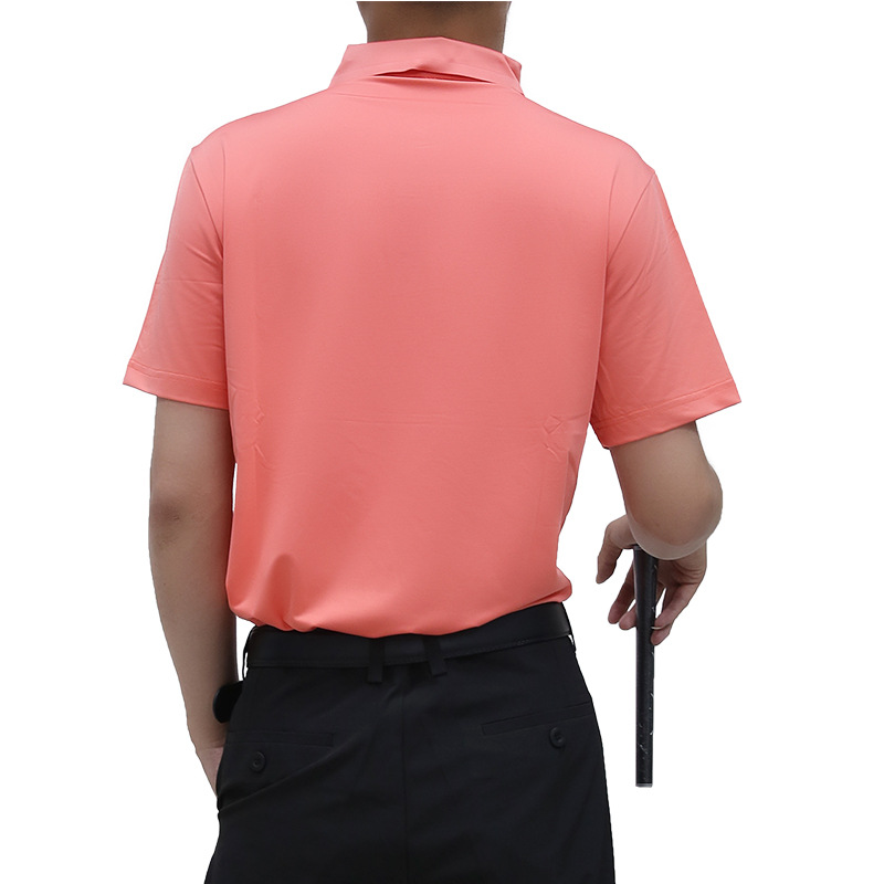 Ropa de golf fitness Camiseta de manga corta solapa deportes Polo camisa de los hombres 2024 nuevo verano fábrica al por mayor