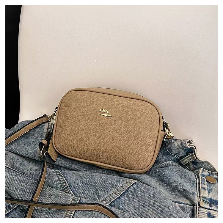 New Kojia high-quality handbag, classic monogram camera bag, shoulder bag, crossbody bag, Jamie zippered small square bag, versatile for women