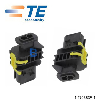 TE/泰科 1-1703839-1 连接器 新能源汽车插头 2孔 原装正品 进口-阿里巴巴