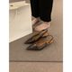 French Retro Elegant Pointed Kitten Heeled Toe Sandals Women's Summer 2025 New Style Commuter Evening Breeze Shoes