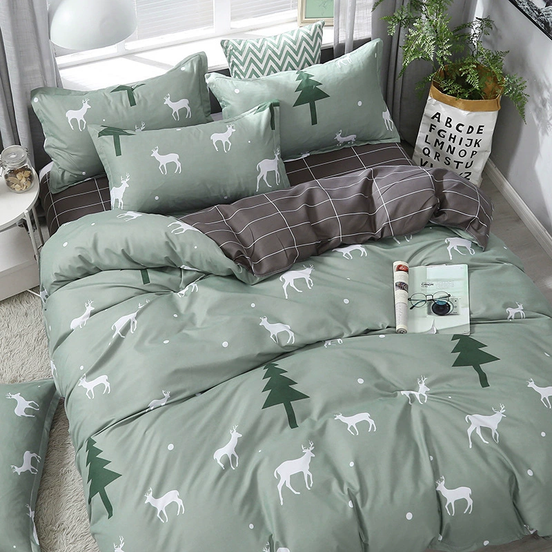 Duvet Cover Bedding Set, 4-piece Winter Bedspread Set, Multiple Patterns, Various Sizes