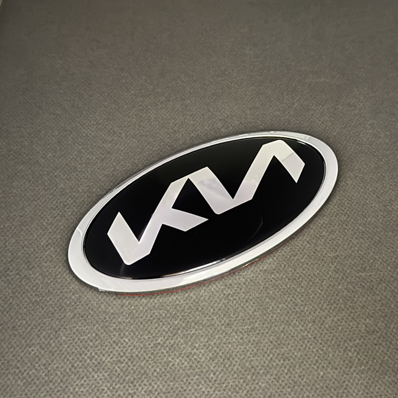 Suitable for Kia New Car Logo Kn Hood Front Logo Kia Rear Tail Logo Modified Sorento K5 K2 K4 Car Logo