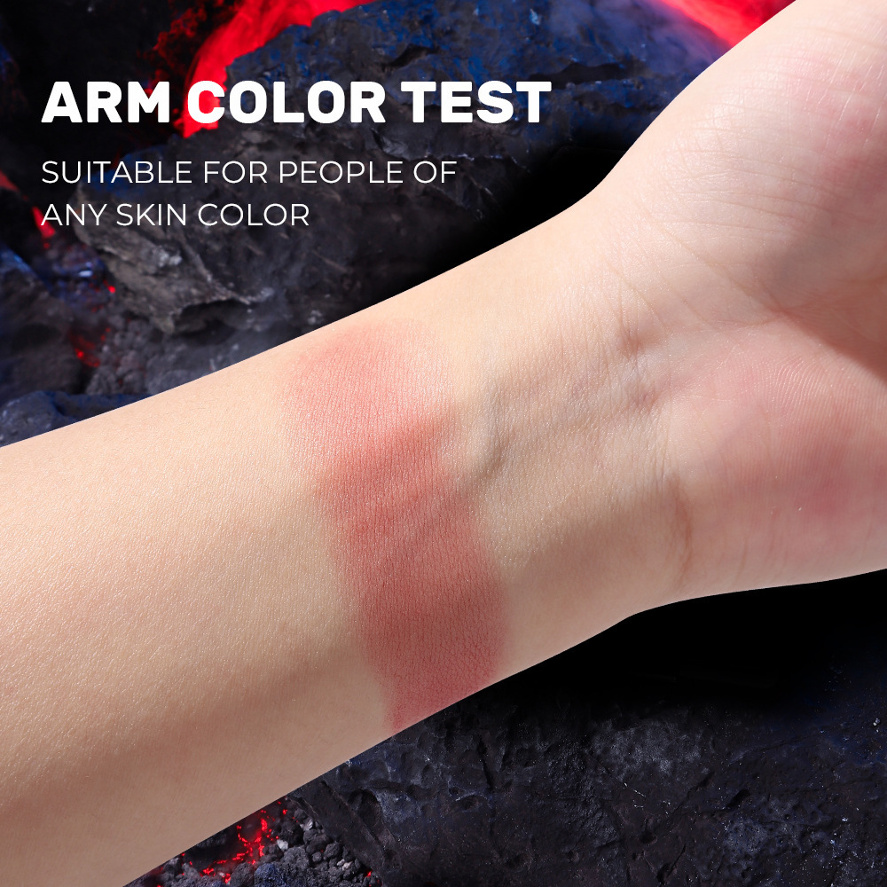 Candy Bella, rubor emocional, Fuwa negro, superficie mate, brillante, convergente, color hinchado, melocotón