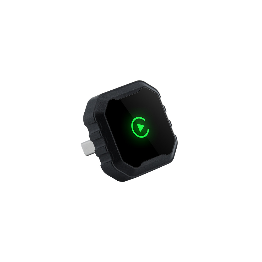 2-in-1 Car Connectivity Box, Apple Dual-Channel Wired to Wireless CarPlay, Portable