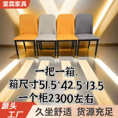 取り外し可能なダイニングチェア、家庭用背もたれ椅子、ダイニングテーブルと椅子、モダンでシンプルなライトラグジュアリースタイルのホテルスツール、クロスボーダーホテルチェア