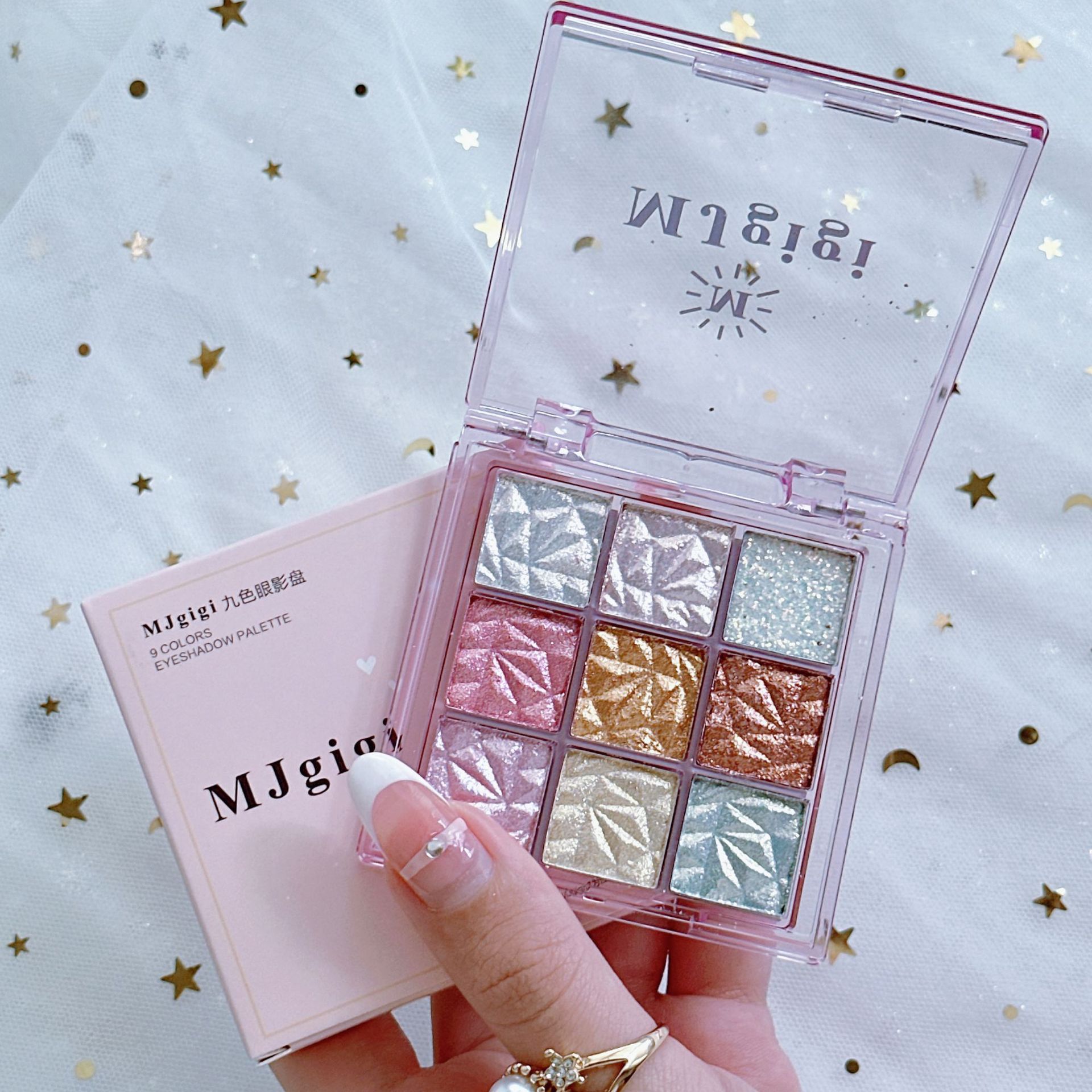 40g Weight Eye Shadow Type Of Cosmetics 1 Piece Quantity Plastic Material Colorful Pattern Simple Style, Classic Style Style Simple Style Classic Style Colorful Plastic Eye Shadow 1 Piece 无