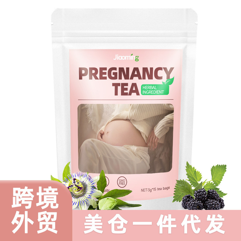 Cross-Border Foreign Trade Women's Health Tea Bags Pregnancy Tea Holy Berry Red Raspberry Leaf Bagged Health Tea