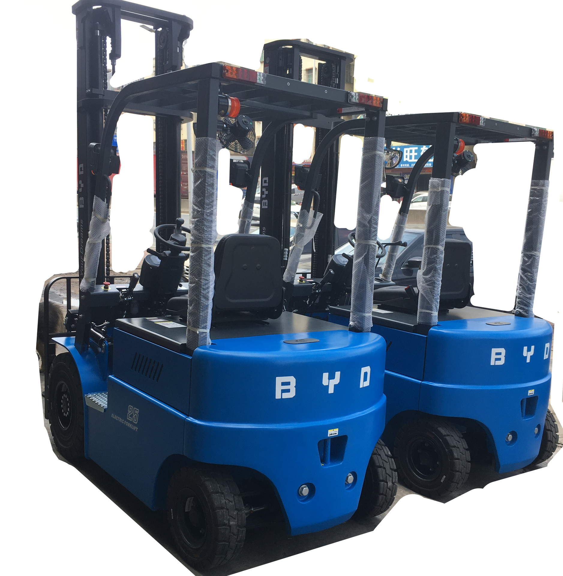2.5吨比亚迪电动叉车 锂电池叉车 免加水免维护锂电池电动叉车