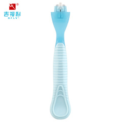 Givree Lady Hair Remover Three-Layer Razor Manual Shaving Blade Handle Replaceable Razor Head Razor Stand