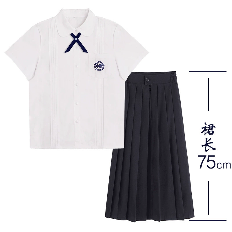 Футболки колледжа Taiwan Affiliated High School Shirts College Fengshu Service School Clothing Set Middle School Student High School Graduation Season Games Clothing