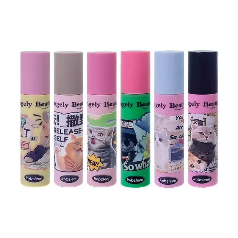 Matte lip gloss, cartoon lipstick, translucent shading