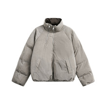 衣道古着2024冬季新款复古拉链加厚立领棉衣男潮牌保暖百搭面包服