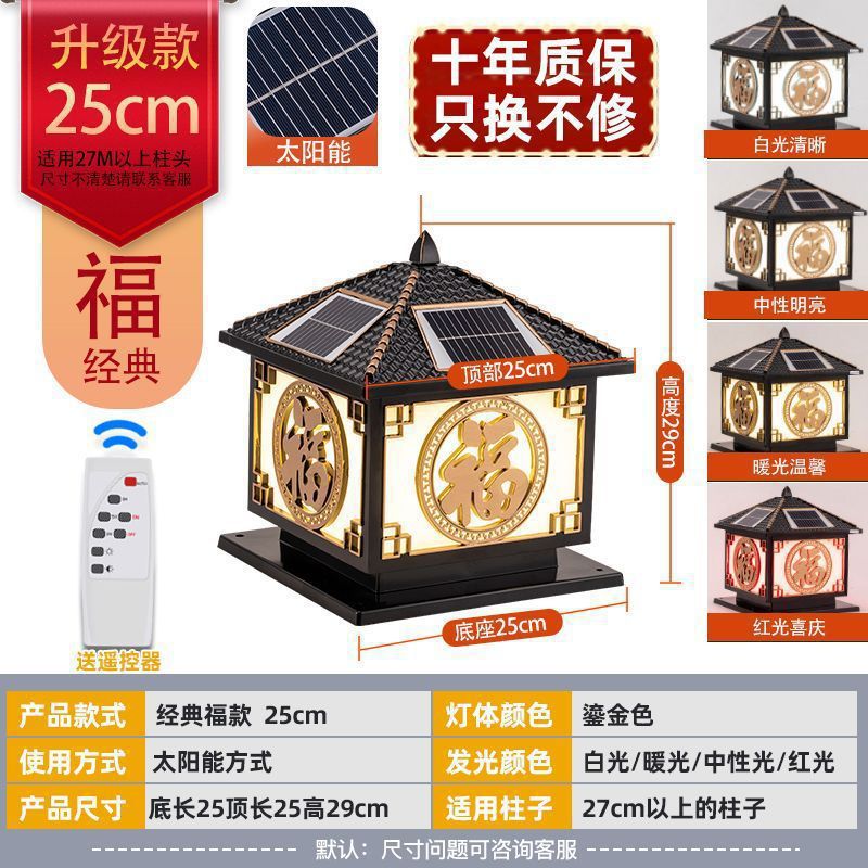 인기 Fuli 금 25 태양광 4색 업그레이드 모델