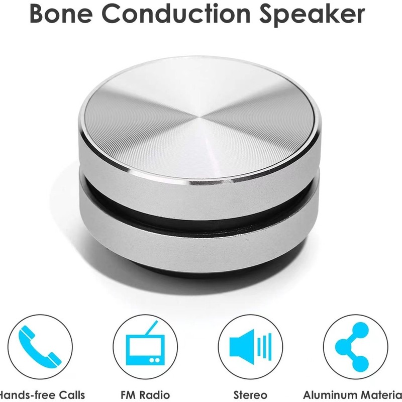 Popular Hummingbird Bone Conduction Speaker Tws Black Technology Wireless Bluetooth Magnetic Portable Real Stereo Audio New
