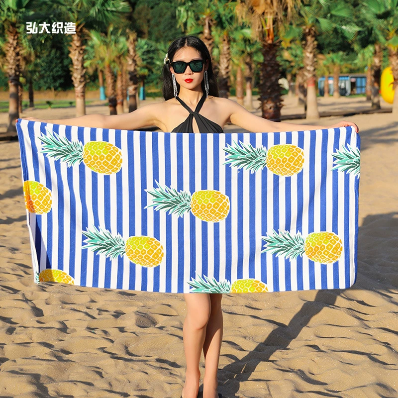 (Cross-border trading), fashionable beach soft bath towel, water absorbent