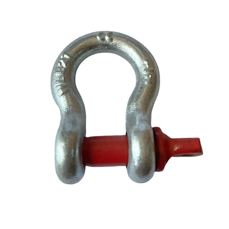 国标重型模锻马蹄扣 U型直型起重吊环卸扣用吊装起重索具