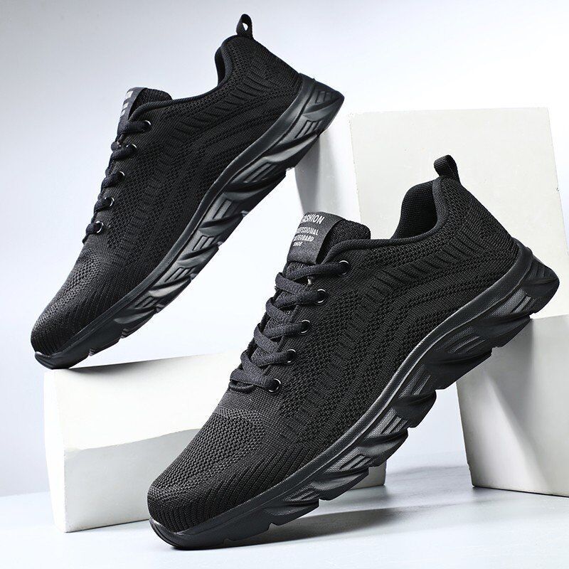 46 Large Size Jinjiang High Quality Cold Sticky Men's Fly Woven Shoes Cross-Border Breathable Sports and Leisure Spring and Autum 9022 46 Large Size Jinjiang High Quality Cold Sticky Men's Fly Woven Shoes Cross-Border Breathable Sports and Leisure Spring and Autum 9022