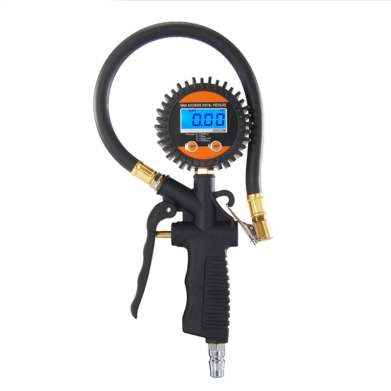 科卡曼 Digital Tire Pressure Gauge Inflator with HD Display (Air pressure gauge/tire pressure gauge) - km-1201lcd